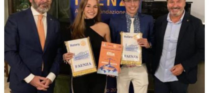 SERATA DEDICATA AI GIOVANI: OSPITI I PARTECIPANTI AL RYLA E I VINCITORI DEL PREMIO BERTONI