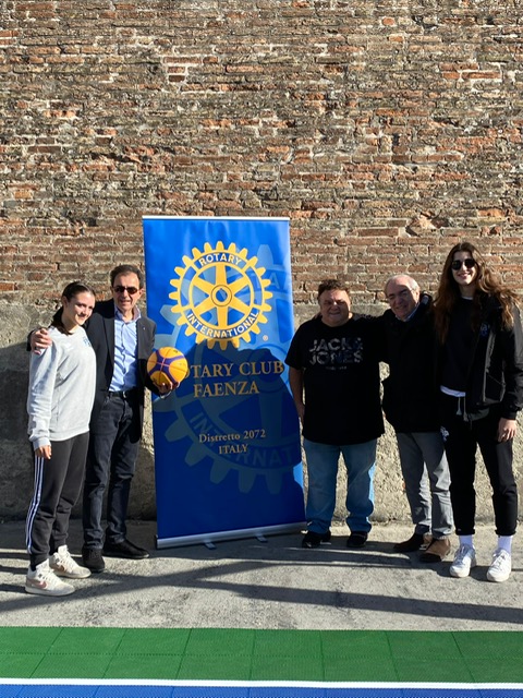 Rotary Club Faenza inaugura il Campo Street Basket