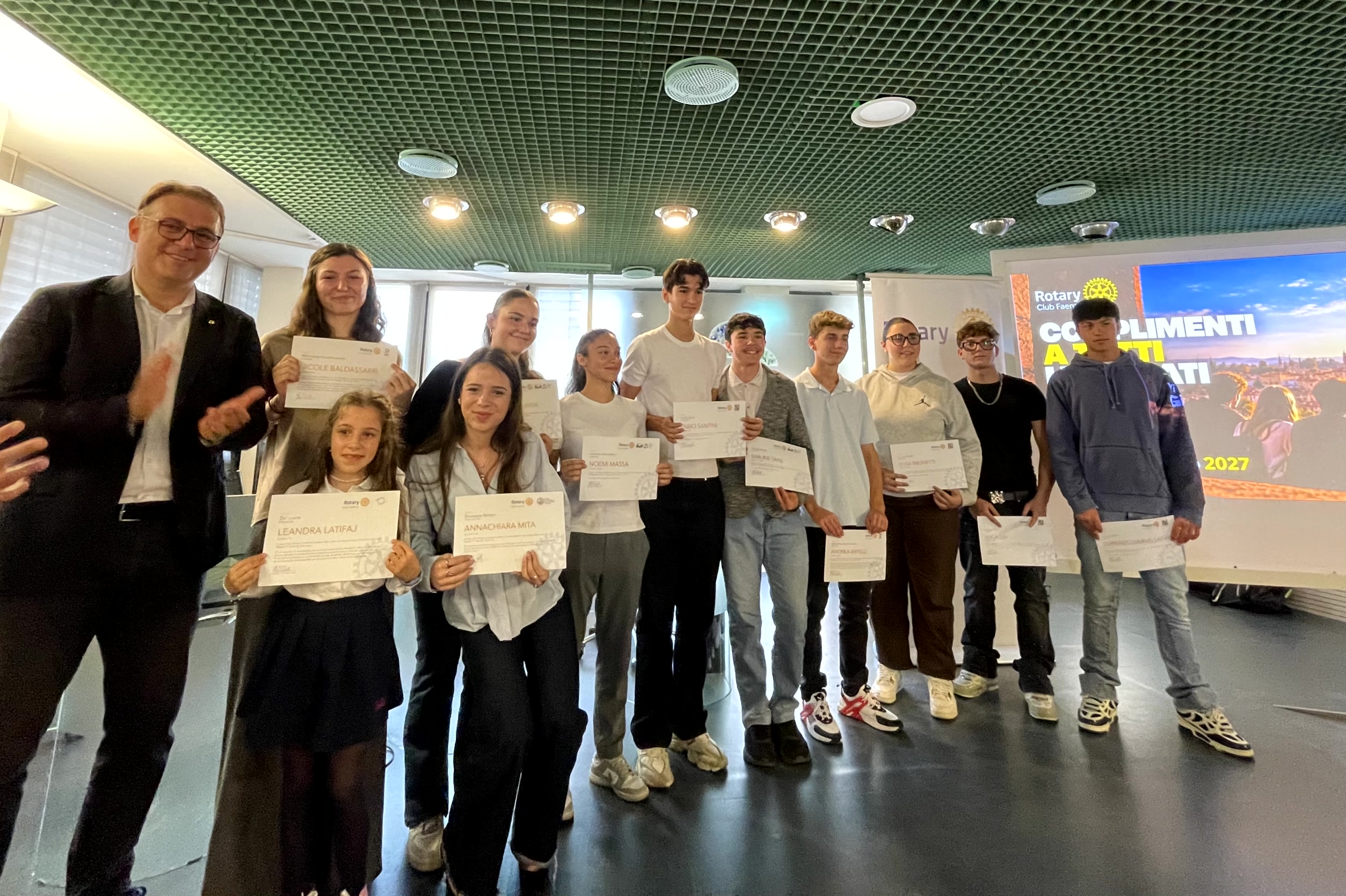 Il Rotary premia gli studenti faentini